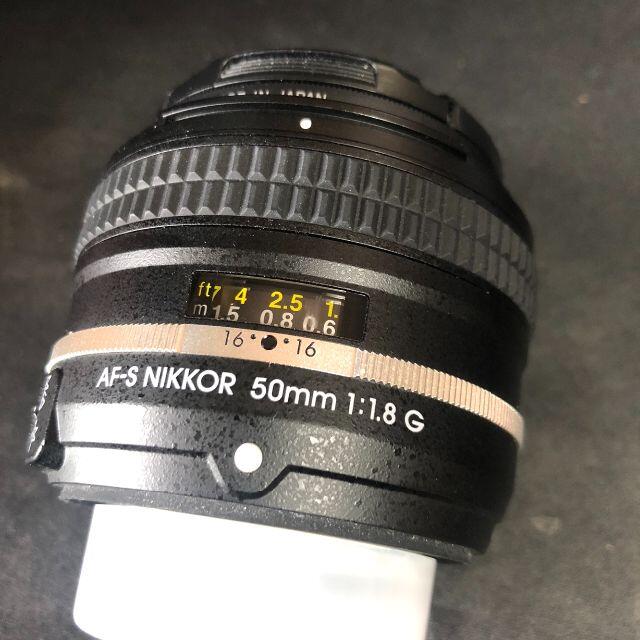 Nikon(ニコン)のNikon 単焦点レンズ AF-S NIKKOR 50mm f/1.8G スマホ/家電/カメラのカメラ(レンズ(単焦点))の商品写真
