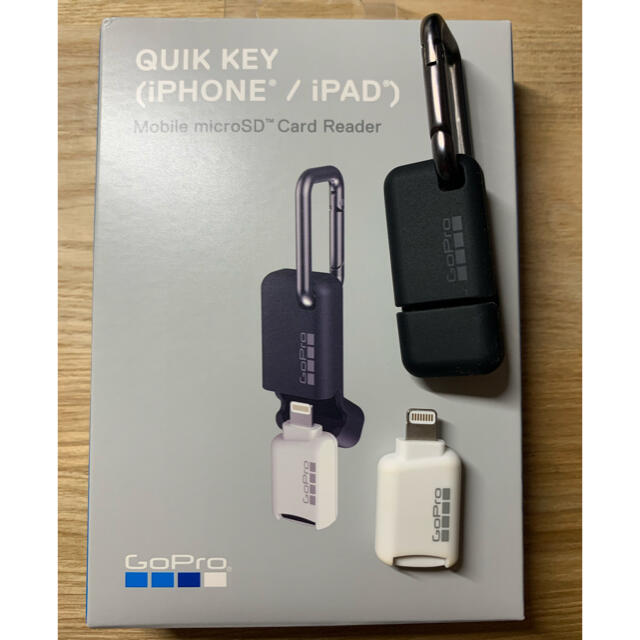 GoPro(ゴープロ)のGoPro QUIK KEY iPhone/iPad カードリーダー 生産終了 スマホ/家電/カメラのスマホアクセサリー(その他)の商品写真