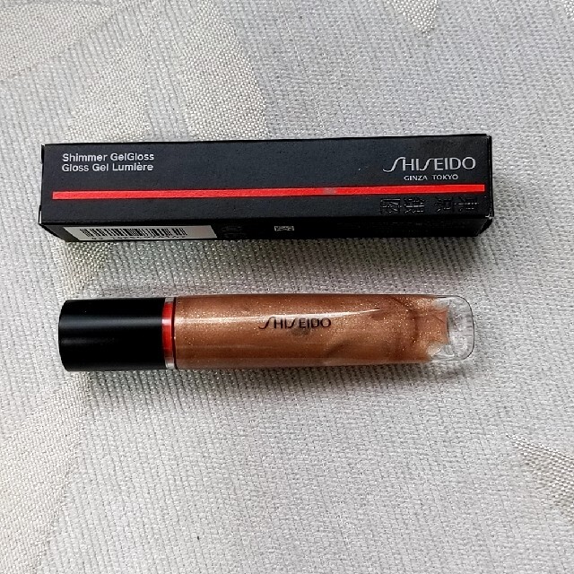 SHISEIDO (資生堂)(シセイドウ)の綾様専用❖シマージェルグロス　03 Kurumi Beige コスメ/美容のベースメイク/化粧品(口紅)の商品写真