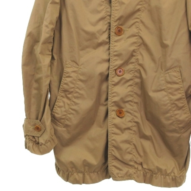 コムデギャルソンオム ジャケット コート 2WAY ベージュ XS メンズのジャケット/アウター(ステンカラーコート)の商品写真