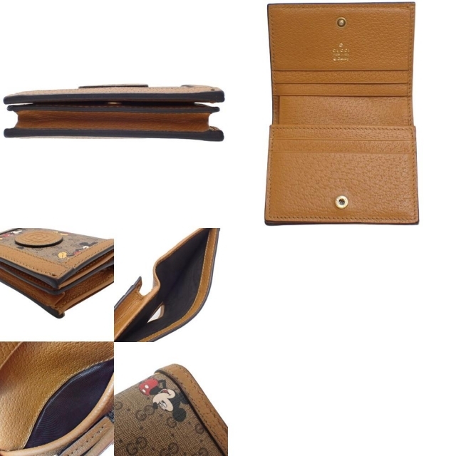 Gucci(グッチ)のグッチ 財布 カードケース ウォレット ブラウン茶 40802002031 レディースのファッション小物(財布)の商品写真