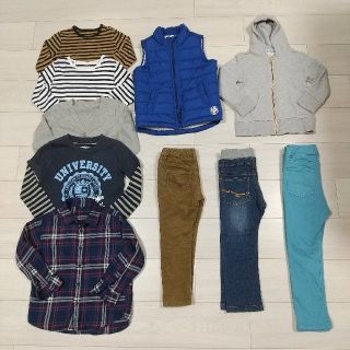 ユニクロ(UNIQLO)の【りぃ様専用】男の子 秋冬 まとめ売り 100サイズ(その他)