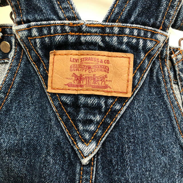 Levi's(リーバイス)のリーバイス　オーバーオール　90 キッズ/ベビー/マタニティのキッズ服男の子用(90cm~)(パンツ/スパッツ)の商品写真