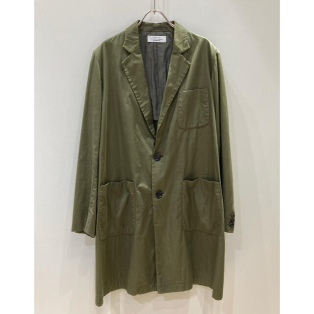 沖縄・離島除く全国届 UNUSED 20AW コットンロングチェスターコート