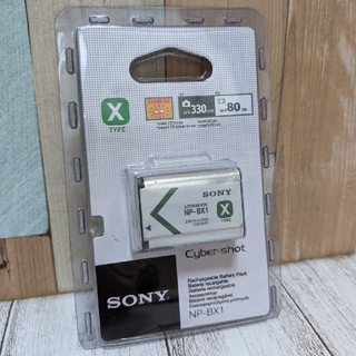 ソニー(SONY)の【新品未開封】SONY NP-BX1 バッテリーパック 並行輸入品(バッテリー/充電器)
