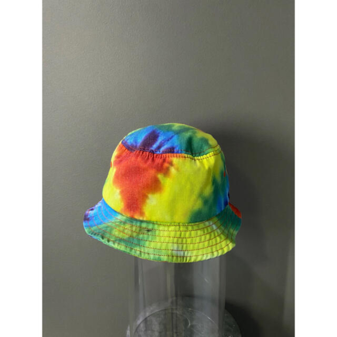 ビンテージ STUSSYステューシー タイダイ バケットハット S M 美品 ビンテージ STUSSYステューシー タイダイ バケットハット S M 美品