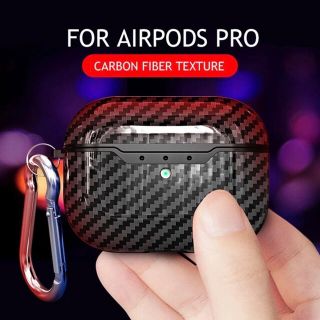 AirPods Pro エアポッズプロ ケース　カーボン　年末値下げします(ヘッドフォン/イヤフォン)