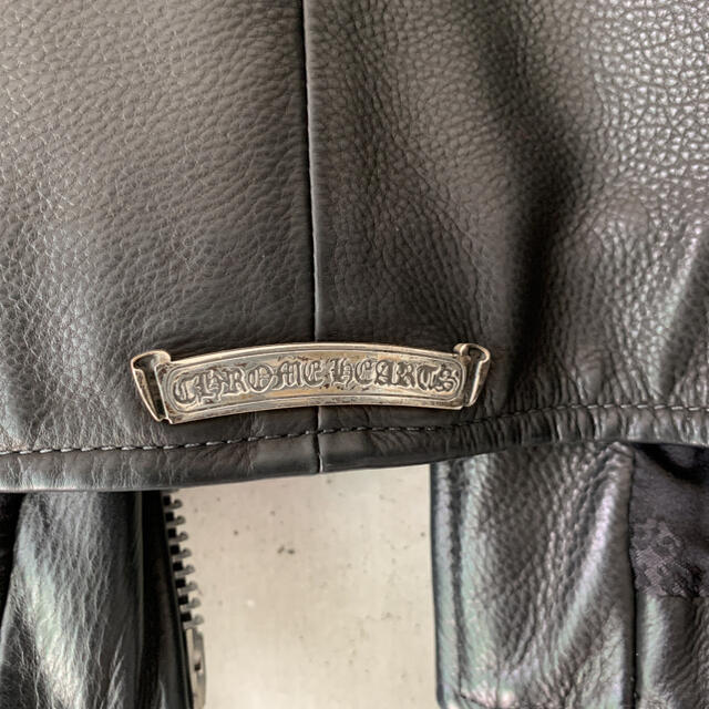 Chrome Hearts(クロムハーツ)のクロムハーツ　ライダースM レディース レディースのジャケット/アウター(ライダースジャケット)の商品写真