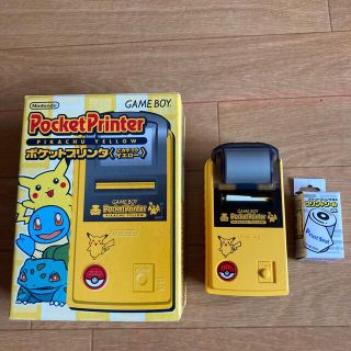 ニンテンドウ(任天堂)のポケットプリンター　ピカチュウ(家庭用ゲームソフト)