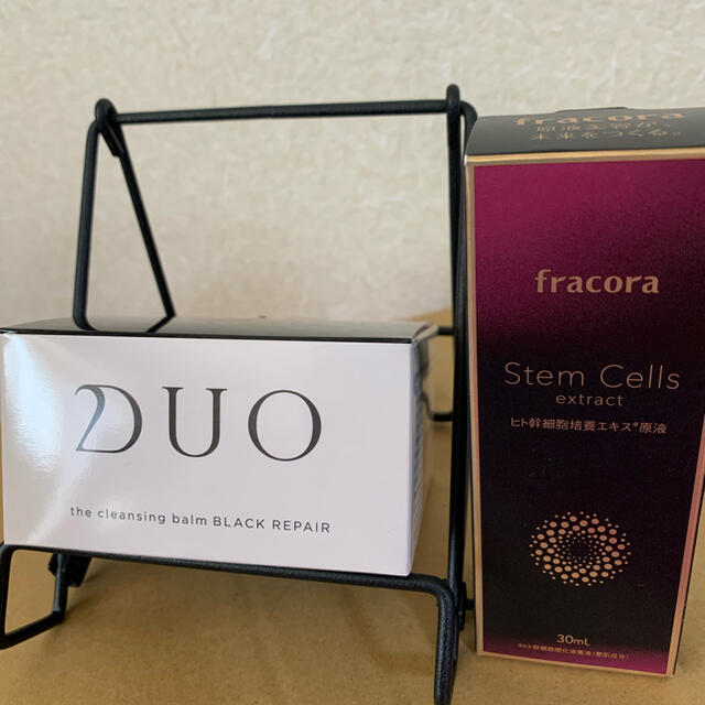 フラコラ ヒト幹細胞　DUO クレンジングバーム ブラックリペア
