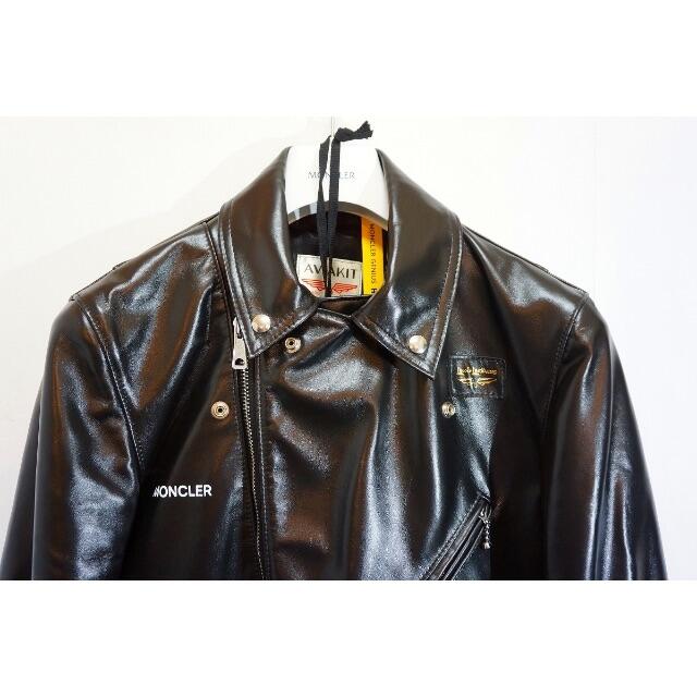 Lewis Leathers(ルイスレザー)の新品21AW モンクレール ルイスレザー Fragment ジャケット826L▲ メンズのジャケット/アウター(レザージャケット)の商品写真