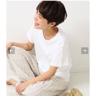 スピックアンドスパン(Spick & Span)のスピック&スパン　白Tシャツ(Tシャツ(半袖/袖なし))