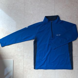 モンベル(mont bell)のモンベル  長袖　130 ブルー　montbell  速乾　登山　(Tシャツ/カットソー)