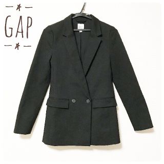 ギャップ(GAP)の専用　ギャップ　ジャケット　レディース　GAP ブラック(テーラードジャケット)