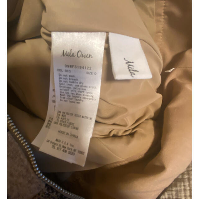 Mila Owen(ミラオーウェン)のMila Owen 斜め切替チェック柄フレアスカート レディースのスカート(ロングスカート)の商品写真