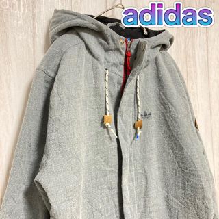 アディダス(adidas)のadidas日本未発売☆アディダス スケートボーディング 中綿ジャケット　グレー(ブルゾン)