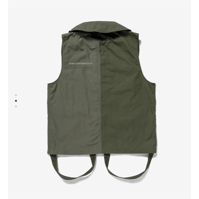 W)taps(ダブルタップス)のWTAPS TRADER VEST OLIVE DRAB XLサイズ メンズのトップス(ベスト)の商品写真