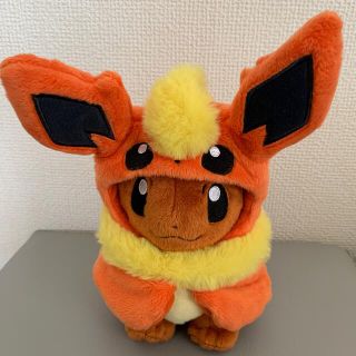 ポケモン(ポケモン)の【即日発送】イーブイ ブースター被り物ぬいぐるみ(キャラクターグッズ)