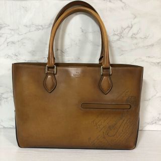 ベルルッティ(Berluti)の【超美品】ベルルッティ　Belruti 　トゥジュールミニ　レザー　トートバッグ(トートバッグ)