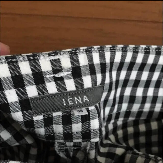 IENA(イエナ)のIENA ギンガムチェックパンツ レディースのパンツ(ショートパンツ)の商品写真