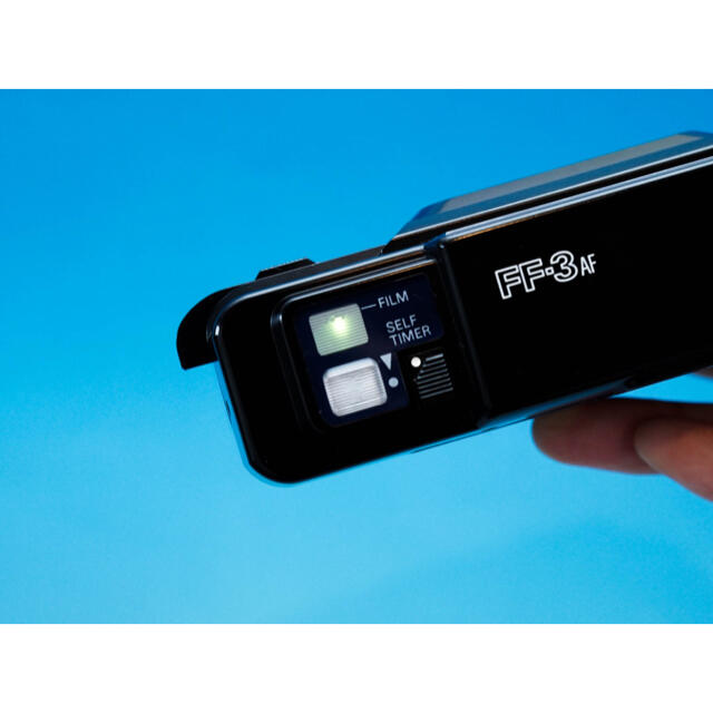 RICOH(リコー)の　【完動】Ricoh FF3αf　リコーコンパクトフィルムカメラ　 スマホ/家電/カメラのカメラ(フィルムカメラ)の商品写真