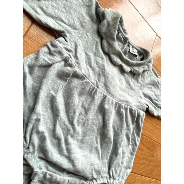 futafuta(フタフタ)のウタデココ　アイスブルーロンパース　70 キッズ/ベビー/マタニティのベビー服(~85cm)(ロンパース)の商品写真