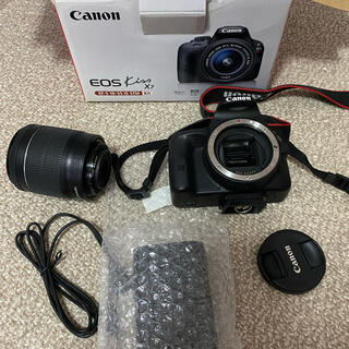 キヤノン(Canon)のCanon EOS KISS x7レンズキット(デジタル一眼)