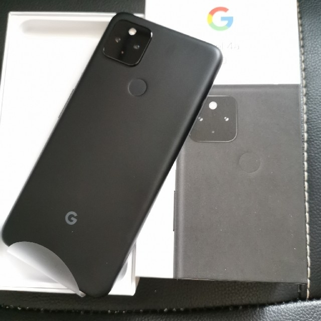 Google(グーグル)のGoogle Pixel　4a5G 開封未使用品 スマホ/家電/カメラのスマートフォン/携帯電話(スマートフォン本体)の商品写真