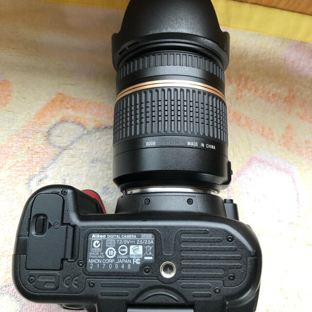 ニコンD5000タムロン18-270mm 4