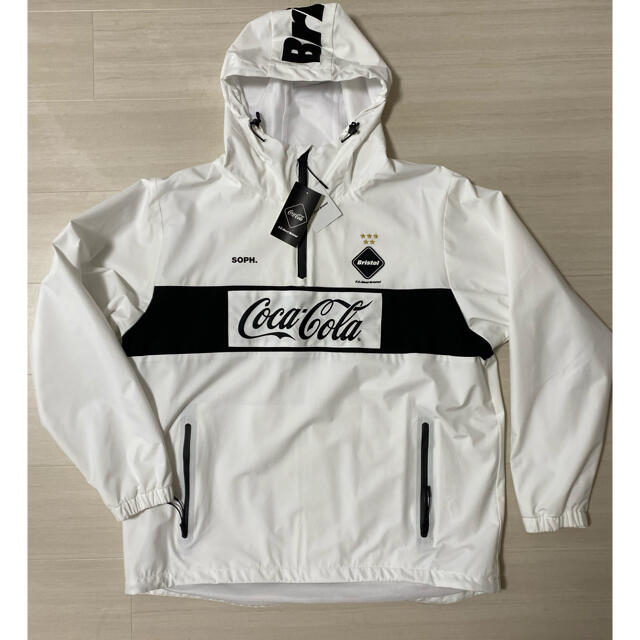 F.C.R.B COCA-COLA HALF ZIP ANORAK 【オンラインショップ】 5280円