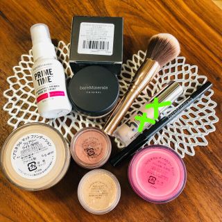 ベアミネラル(bareMinerals)のベアミネラル ファンデーション・プライムタイム・ブラシその他まとめ売り(ファンデーション)