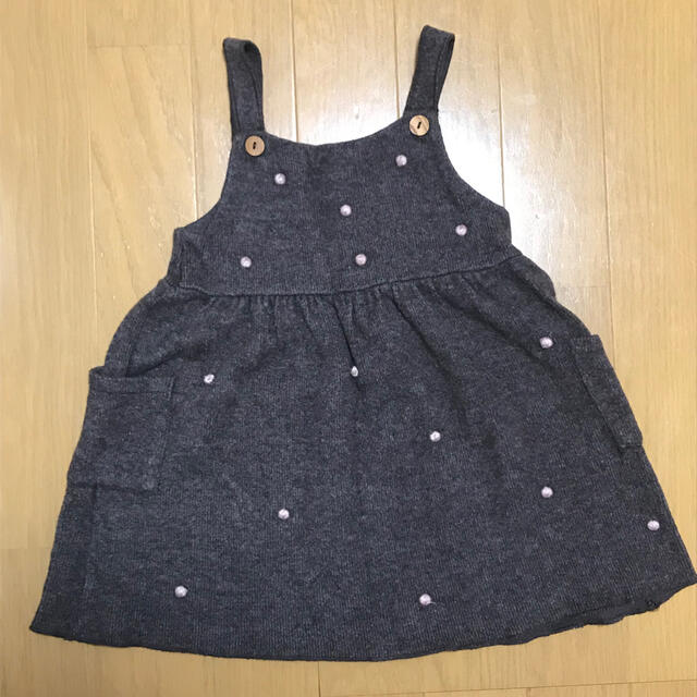 ZARA KIDS(ザラキッズ)のザラ　キッズワンピース　 キッズ/ベビー/マタニティのキッズ服女の子用(90cm~)(ワンピース)の商品写真