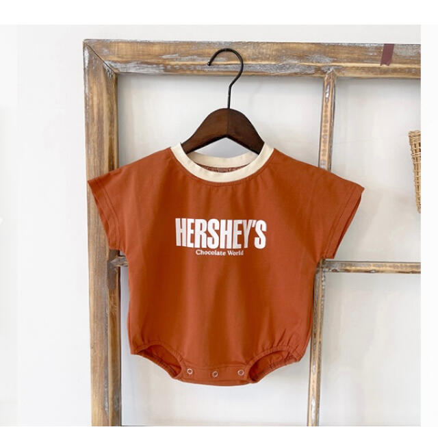 HERSHEY'S ♡ロンパース キッズ/ベビー/マタニティのベビー服(~85cm)(ロンパース)の商品写真