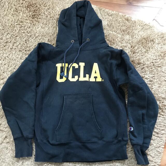 パーカーチャンピオン　リバースウィーブ　パーカー　赤タグ　UCLA