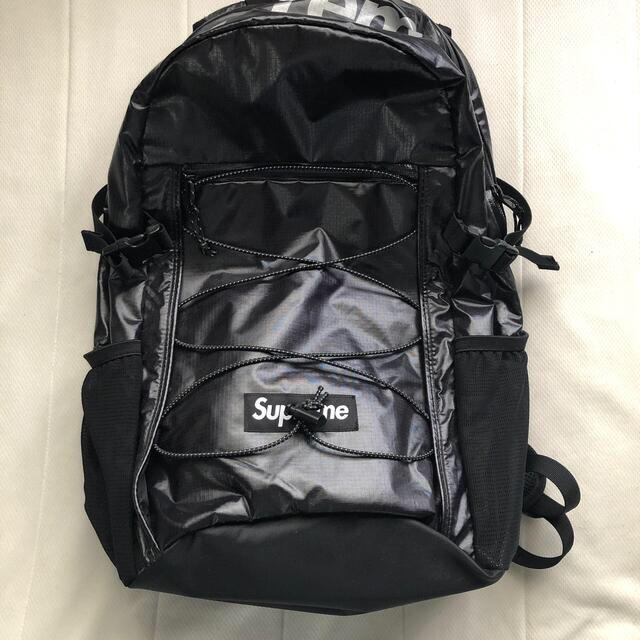 Supreme Backpack ブラック リュック ステッカー付-