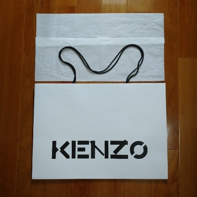 正規品【KENZO】大サイズ・ショッパー・包装紙・ステッカー・封筒セット