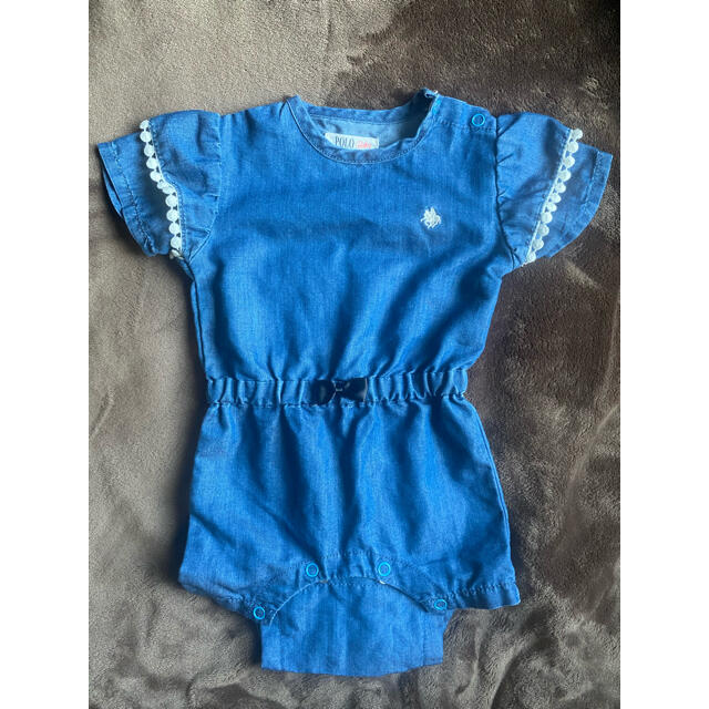 POLO RALPH LAUREN(ポロラルフローレン)のPOLO baby ロンパース   キッズ/ベビー/マタニティのベビー服(~85cm)(ロンパース)の商品写真