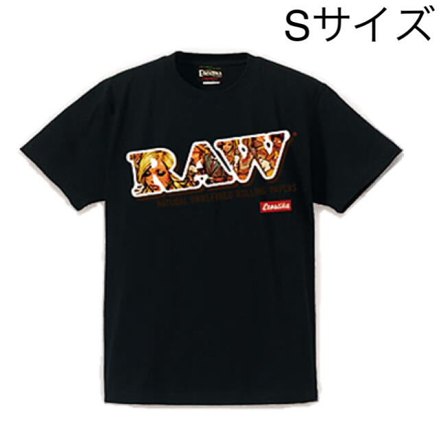 新品　RAW 正規品　コラボロゴTシャツ　ブラック　S ロッキンジェリービーン