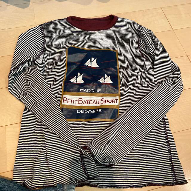 PETIT BATEAU(プチバトー)のプチバトー130 キッズ/ベビー/マタニティのキッズ服男の子用(90cm~)(Tシャツ/カットソー)の商品写真