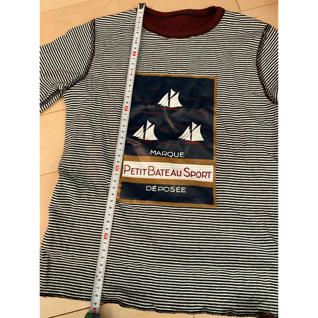 PETIT BATEAU(プチバトー)のプチバトー130 キッズ/ベビー/マタニティのキッズ服男の子用(90cm~)(Tシャツ/カットソー)の商品写真