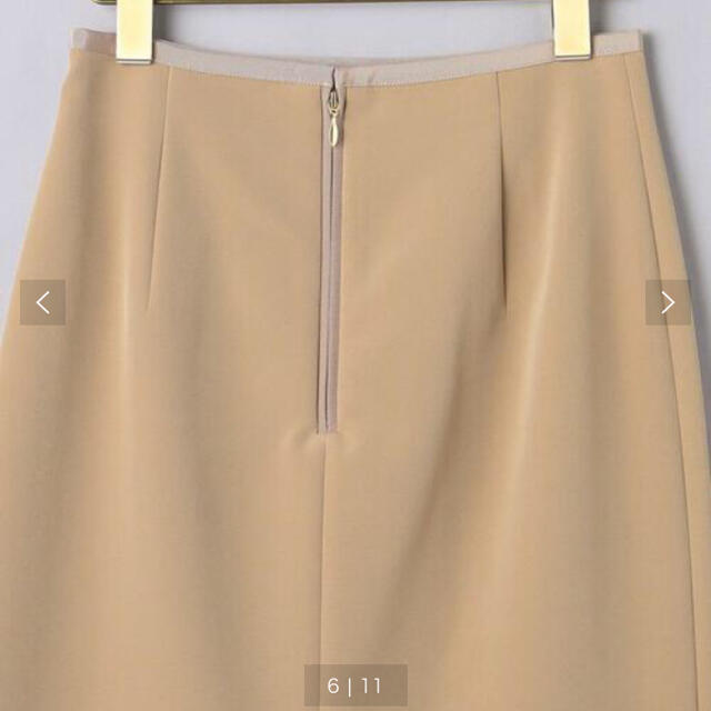 UNITED ARROWS(ユナイテッドアローズ)のunited arrows タイトスカート　ベージュ レディースのスカート(ひざ丈スカート)の商品写真