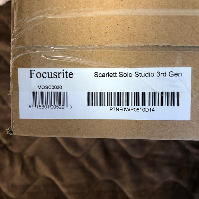 Focusrite Scarlett Solo 3rdStudioPack×13 楽器のDTM/DAW(オーディオインターフェイス)の商品写真