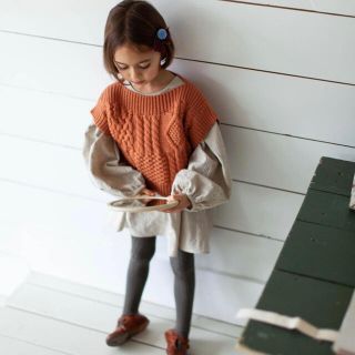 soor ploom＊ストライプチュニック・ニットベストセット