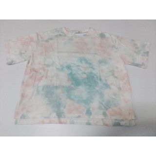 ダブルクローゼット(w closet)のwcloset　ダブルクローゼット　タイダイ風プリントTシャツ(Tシャツ(半袖/袖なし))