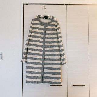 マックスマーラ(Max Mara)の☆★美品！Max Maraマックスマーラボーダーツイードハーフコート40☆★(その他)