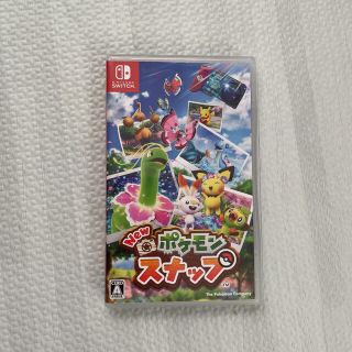 ニンテンドースイッチ(Nintendo Switch)の【美品】ポケモンスナップ ソフト(家庭用ゲームソフト)