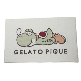 ジェラートピケ(gelato pique)のスーパーマリオ キャラクターブランケット ヨッシー(おくるみ/ブランケット)