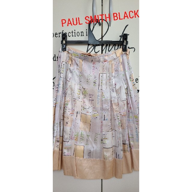 Paul Smith(ポールスミス)のPAUL SMITH BLACK フレアスカート レディースのスカート(ひざ丈スカート)の商品写真