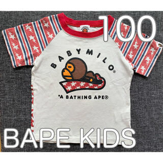 アベイシングエイプ(A BATHING APE)のBAPE KIDS 半袖Tシャツ 100(Tシャツ/カットソー)