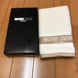 ミチコロンドン(MICHIKO LONDON)のMICHIKO LONDON フェイスタオル(タオル/バス用品)